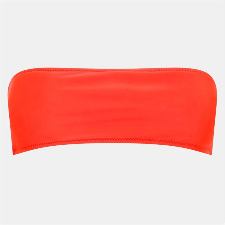 Brave Soul Women's Red Bandeau Bikini Top in Size 14, Sports Direct