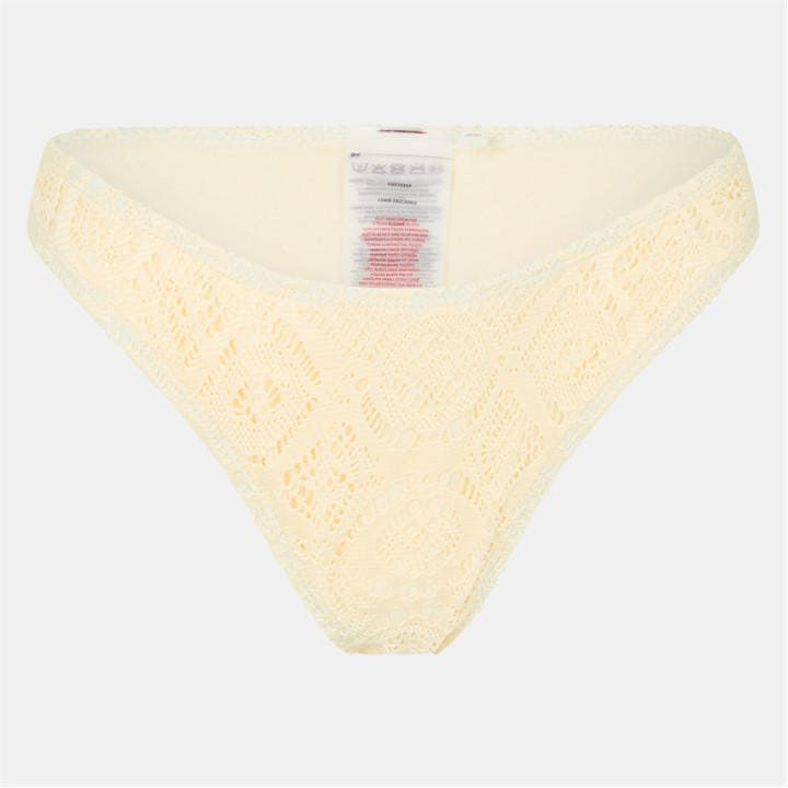 Brave Soul Women's Yellow Brazilian Bikini Bottoms in Size 14, Sports Direct