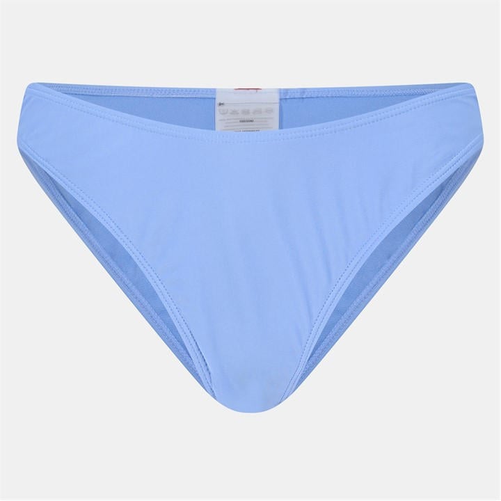 Brave Soul Women's Blue Low Rise Bikini Bottoms in Size 14, Sports Direct