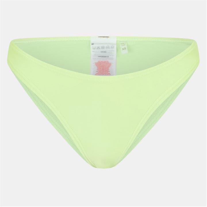 Brave Soul Women's Green Low Rise Bikini Bottoms in Size 8, Sports Direct