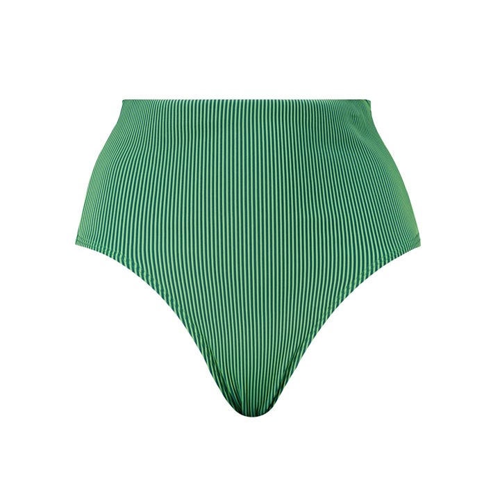 Puma Women's Green High Waisted Bikini Bottoms in Size 12, Sports Direct