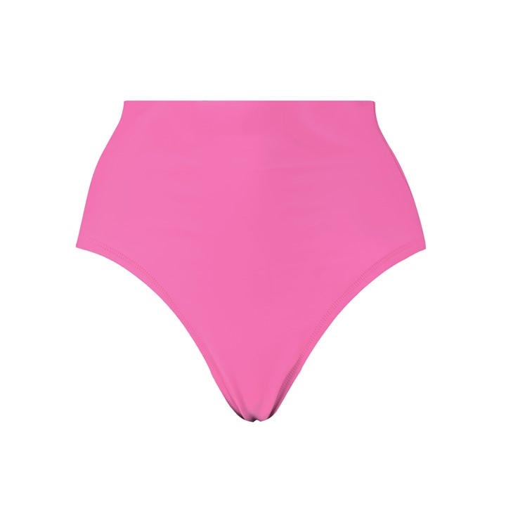 Puma Women's Pink High Waist Swimwear Bikini Brief in Size 10, Sports Direct