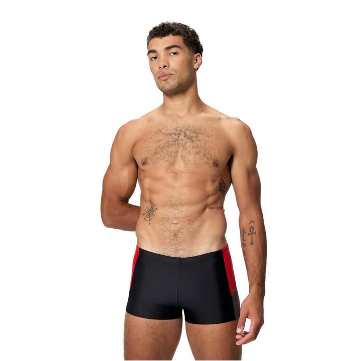 Speedo Men' Black Dive Aqshort Swimming Trunks in Size S, Sports Direct
