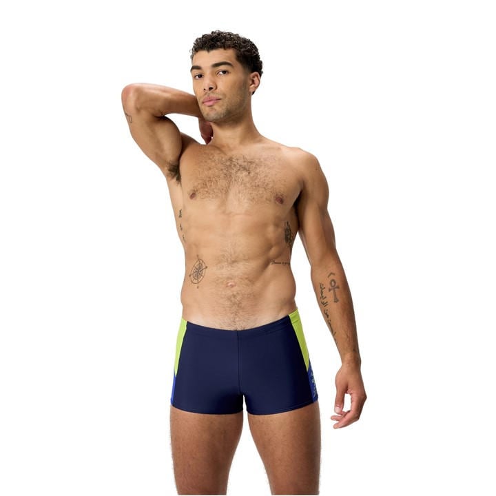 Speedo Men' Blue Dive Aqshort Swimming Trunks in Size S, Sports Direct
