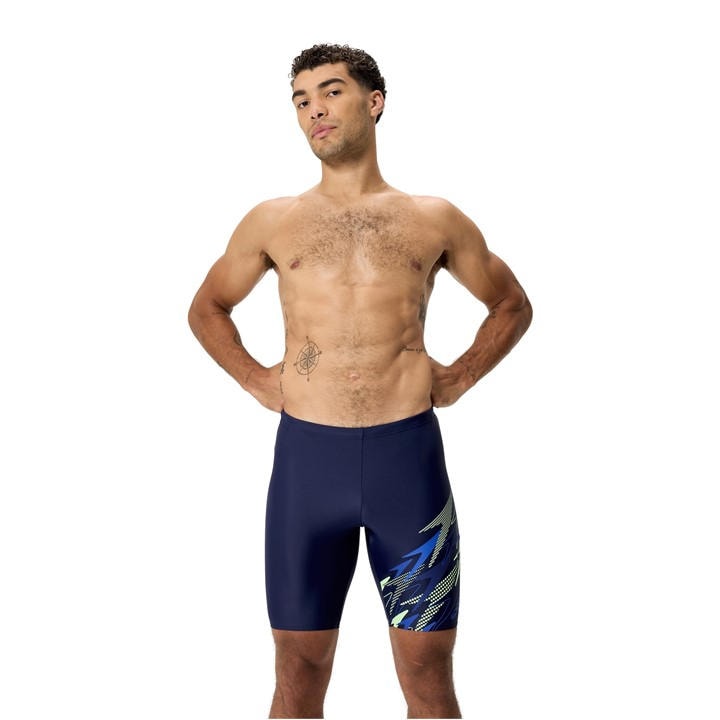Speedo Men' Blue Medium Large Jam Jammers in Size S, Sports Direct