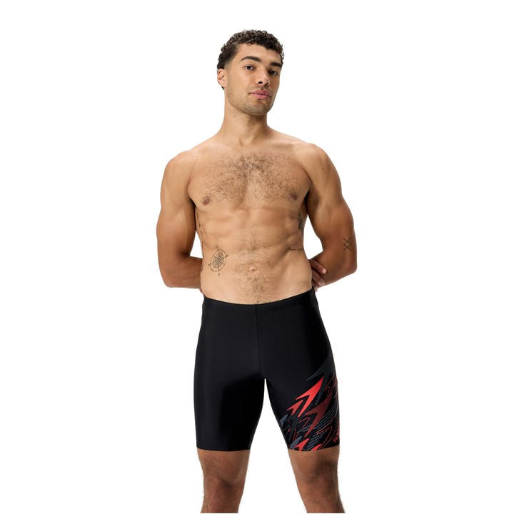 Speedo Men's Black Medium Long Jam Jammers in Size M, Sports Direct