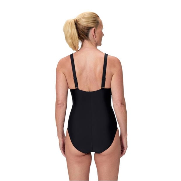 Anth/White - Speedo - Women's One Piece Swimsuit