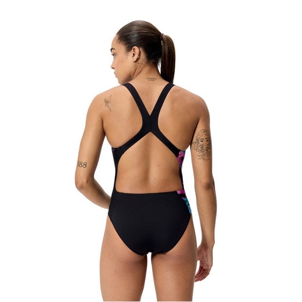 Firework/Blk - Speedo - Women's One Piece Swimsuit