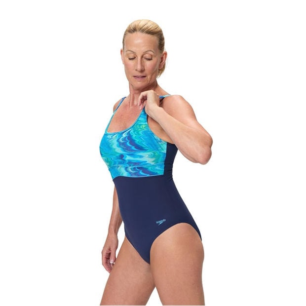 Peacoat/Sky - Speedo - Women's One Piece Swimsuit