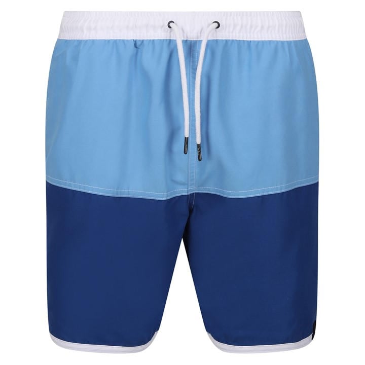 Regatta Men' Blue Benicio Swim Shorts in Size S, Sports Direct