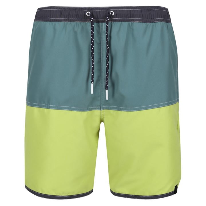 Regatta Men's Green Benicio Swim Shorts in Size XL, Sports Direct