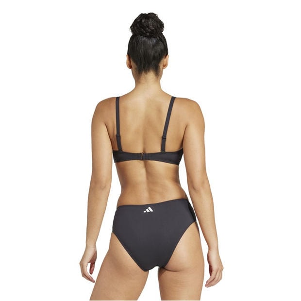 Black - adidas - Iconisea Bandea Bikini Top Womens