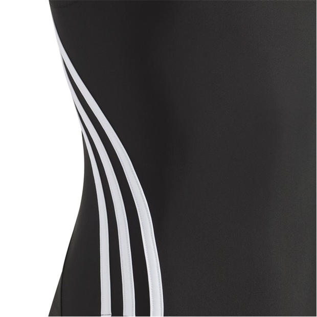 Black - adidas - 3s Swimsuit One Piece Girls
