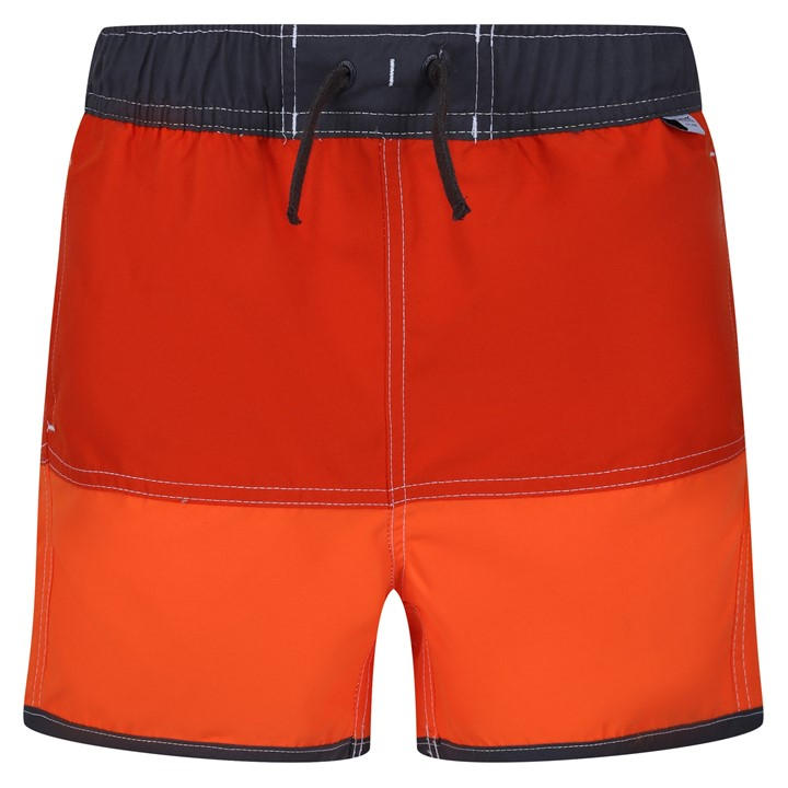 Regatta  Kids Orange ' Sergio Swim Shorts in Size 9 - 10 Years, Sports Direct