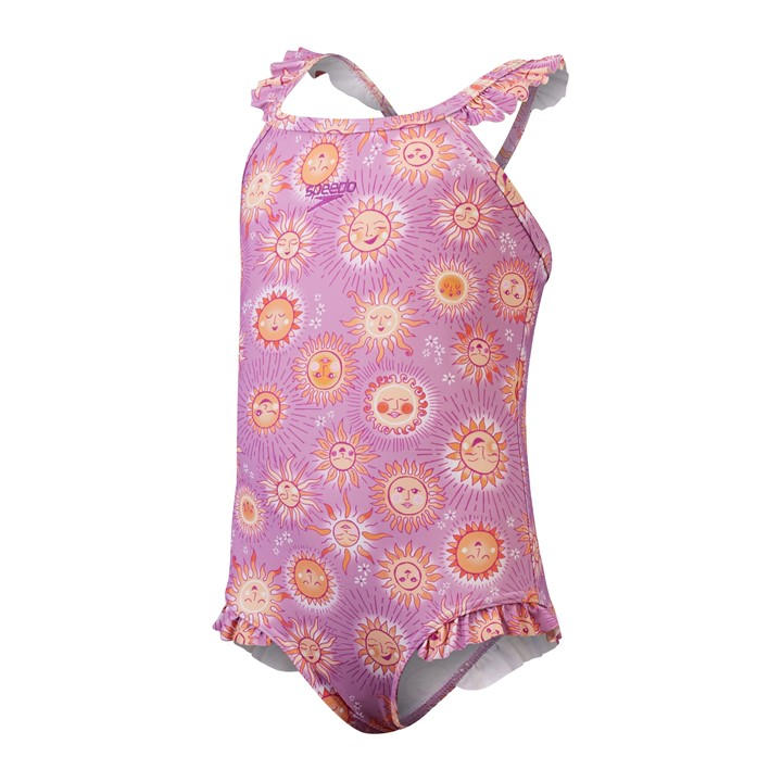 Speedo Girls Purple Kids' One Piece Swimsuit in Size 5 - 6 Years, Sports Direct