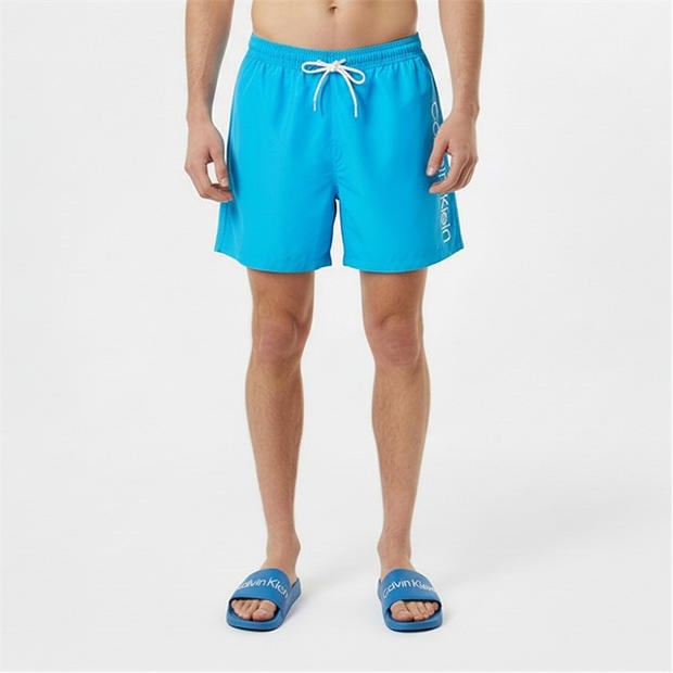 Blue Crush 26 - Calvin Klein - Large Logo Swim Shorts
