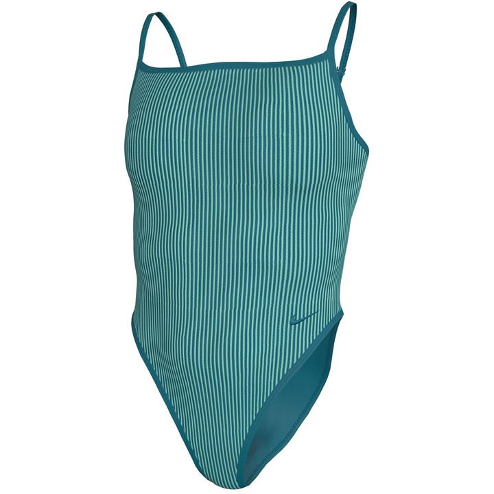 Nike Women's Blue One Piece Swimsuit in Size 14, Sports Direct