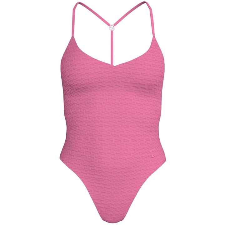Nike Women's Pink One Piece Swimsuit in Size 14, Sports Direct