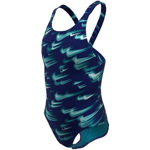 Green Abyss - Nike - Kids' One Piece Swimsuit