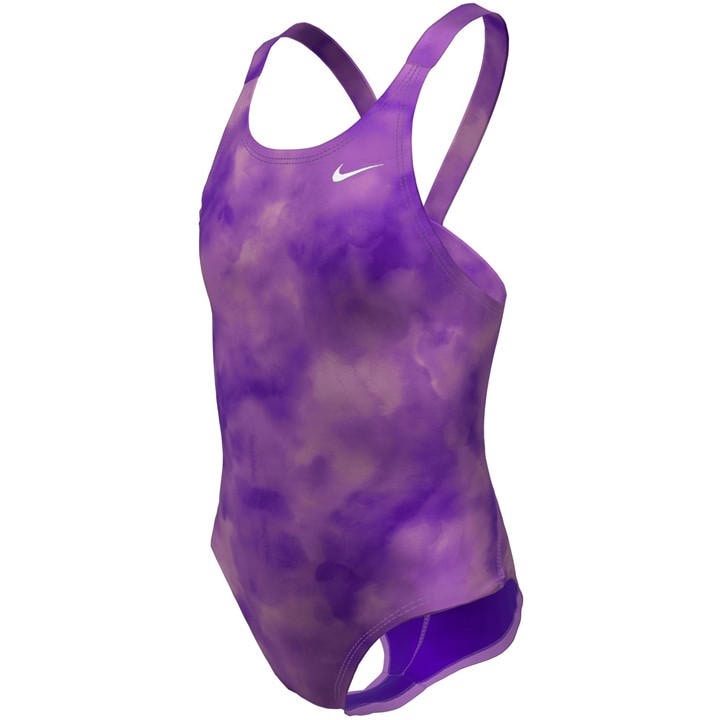 Nike Girls Purple Kids' One Piece Swimsuit in Size L, Sports Direct