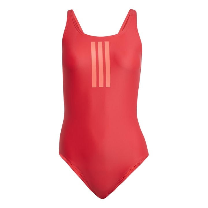 Adidas Women's Red One Piece Swimsuit in Size L, Sports Direct
