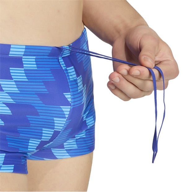 Lucid Blue - adidas - Men's Swimming Trunks