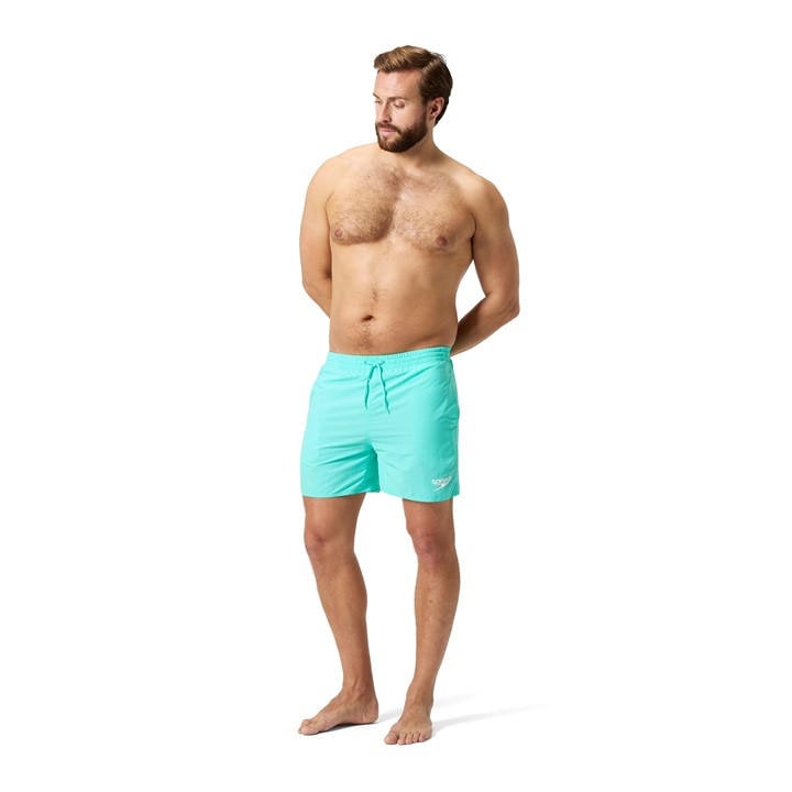 Speedo Men's Green Essentials 16-Inch Watershorts in Size L, Sports Direct