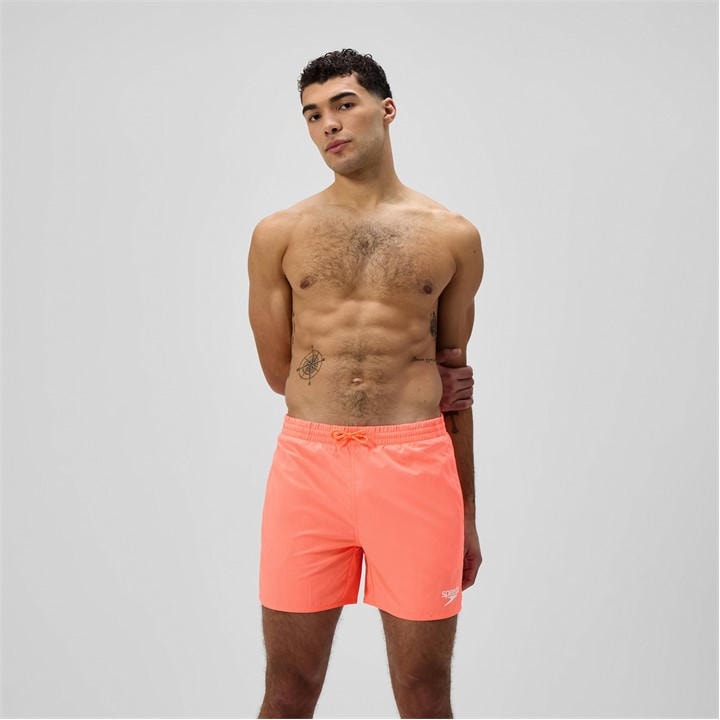 Speedo Men's Orange Essentials 16-Inch Watershorts in Size M, Sports Direct