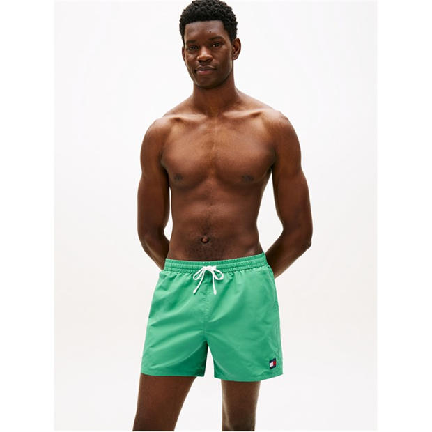 Bahama Green - Tommy Hilfiger - TJ Medium Drawstring Swim Shorts