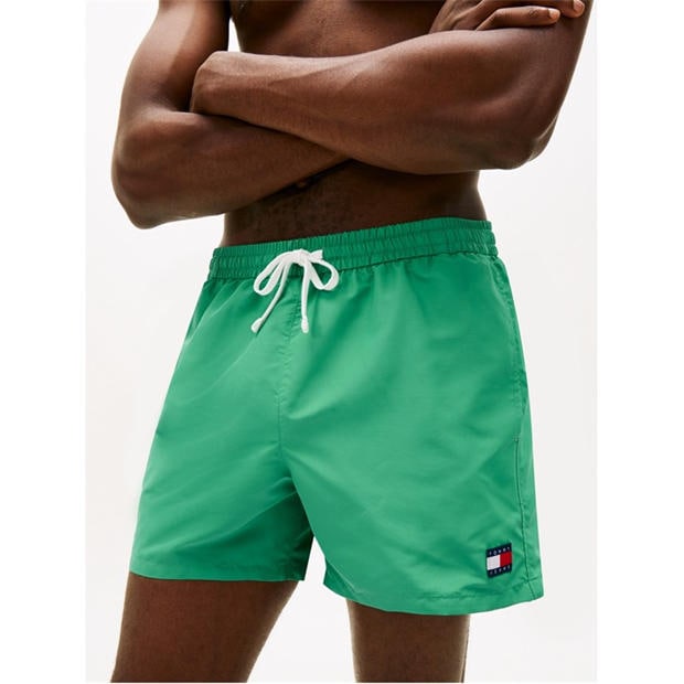 Bahama Green - Tommy Hilfiger - TJ Medium Drawstring Swim Shorts