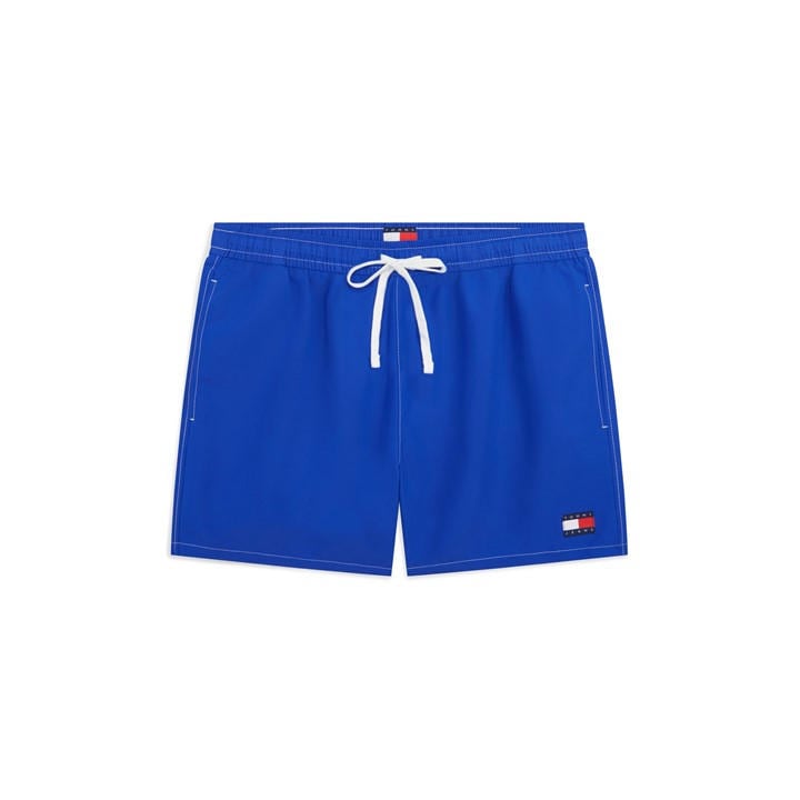 Tommy Hilfiger Men's Blue Tj Medium Drawstring Swim Shorts in Size M, Sports Direct
