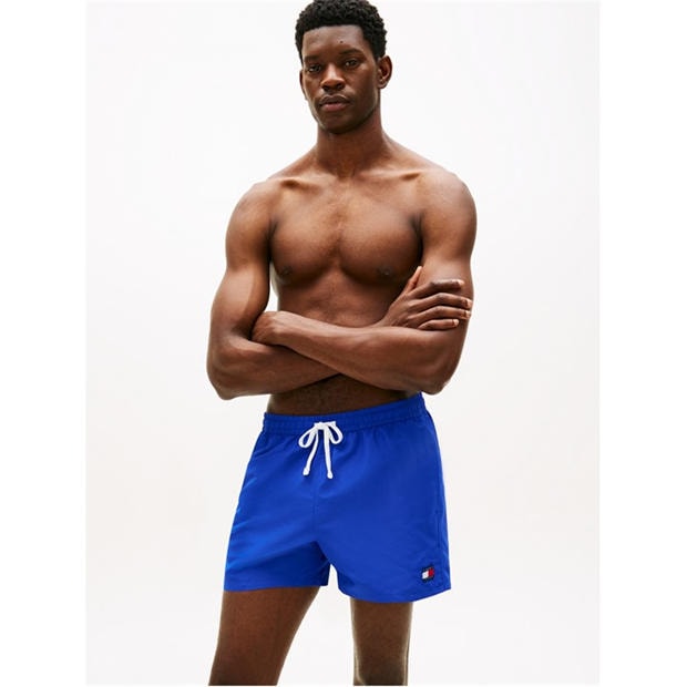 Fizzy Blue - Tommy Hilfiger - TJ Medium Drawstring Swim Shorts