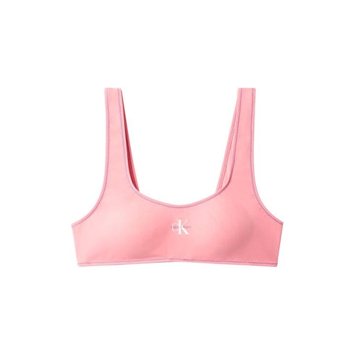 Calvin Klein Women's Pink Bikini Top in Size 14, Sports Direct