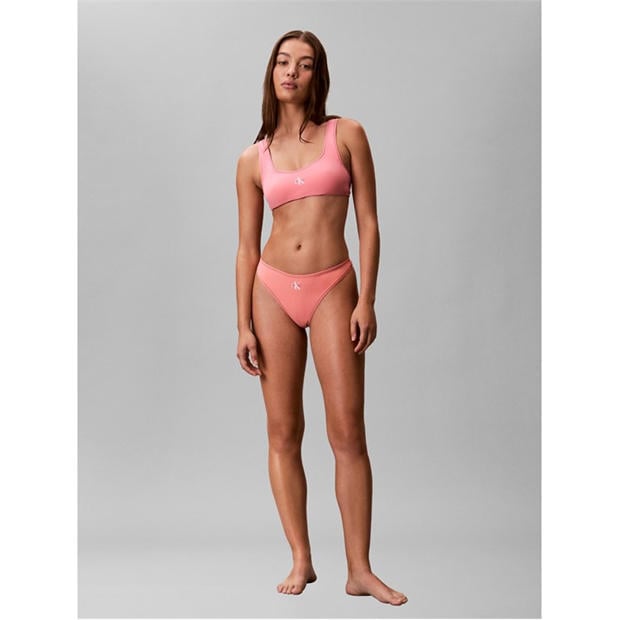 Washed Scarlet - Calvin Klein - Women's Bikini Top