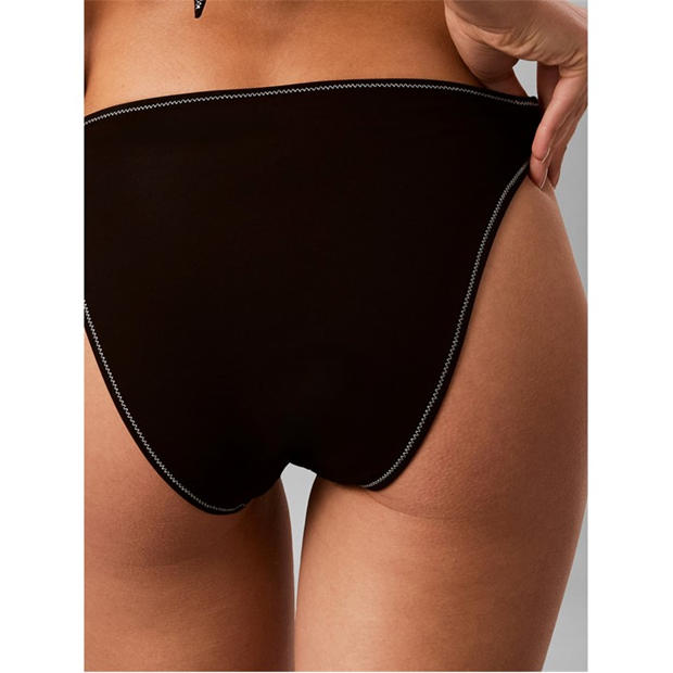 Black - Calvin Klein - Women's Hipster Bikini Bottoms