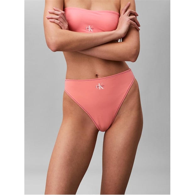 Washed Scarlet - Calvin Klein - Women's Hipster Bikini Bottoms