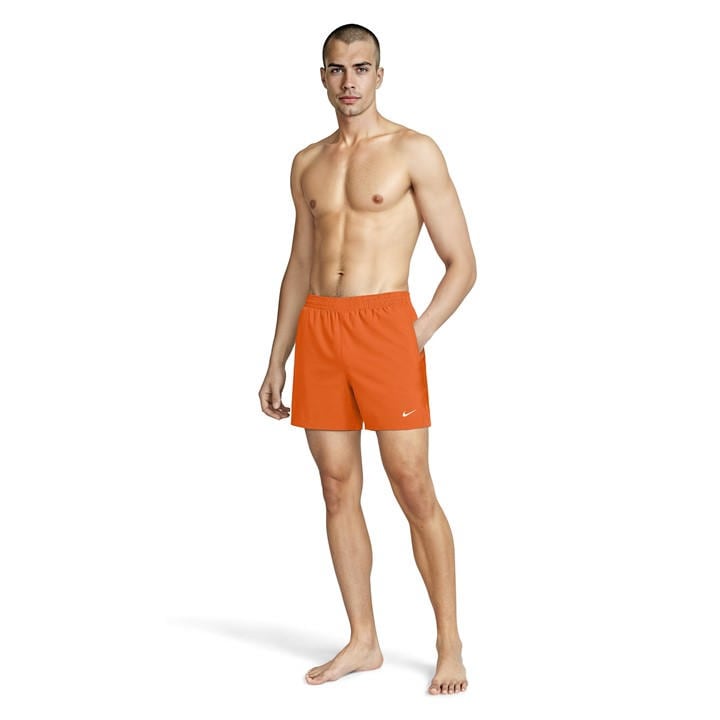 Nike Men' Orange Core Swim Shorts in Size S, Sports Direct