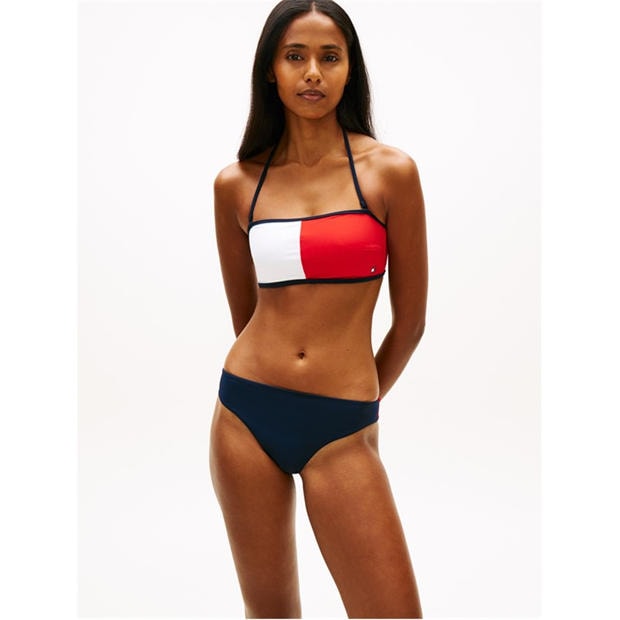 Dark Night Navy - Tommy Hilfiger - Women's Brazilian Bikini Bottoms