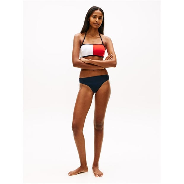 Dark Night Navy - Tommy Hilfiger - Women's Brazilian Bikini Bottoms