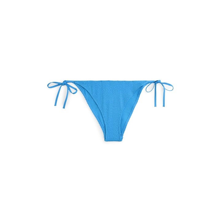 Tommy Hilfiger Women's Blue Tie Side Bikini Bottoms in Size 14, Sports Direct