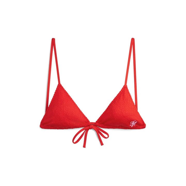 Tommy Hilfiger Women's Red Triangle Bikini in Size 16, Sports Direct