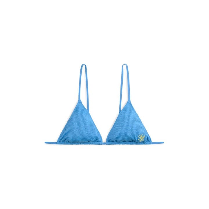 Tommy Hilfiger Women's Blue Triangle Bikini in Size 8, Sports Direct