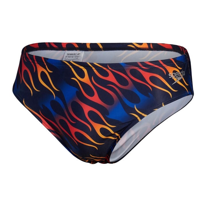 Speedo Men' Blue Alov Digi Swimming Trunk in Size S, Sports Direct