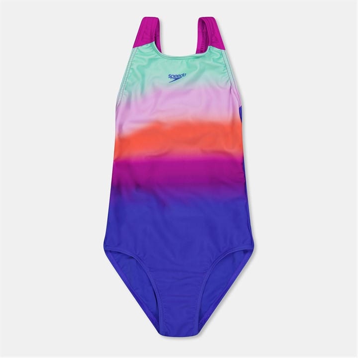 Speedo Girls Blue Kids' One-Piece Swimsuit in Size L, Sports Direct