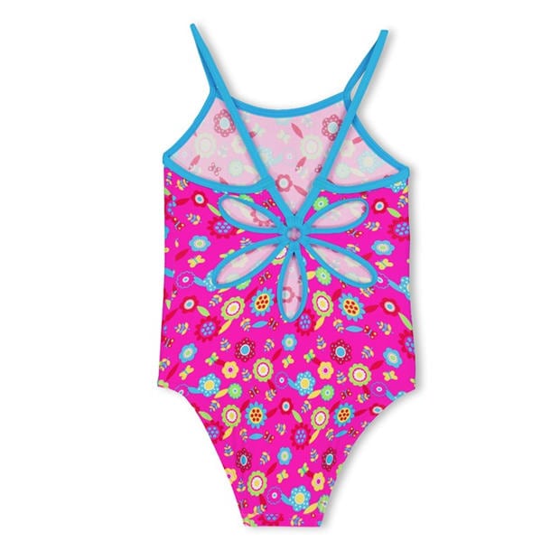 Pink - Zoggs - Unisex Kids' One Piece Swimsuit