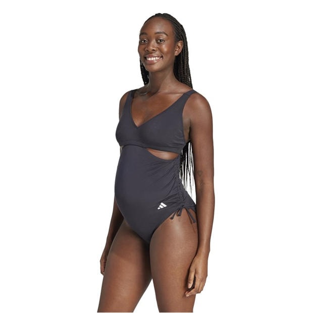 Black - adidas - Maternity Swmsw One Piece Swimsuit Womens
