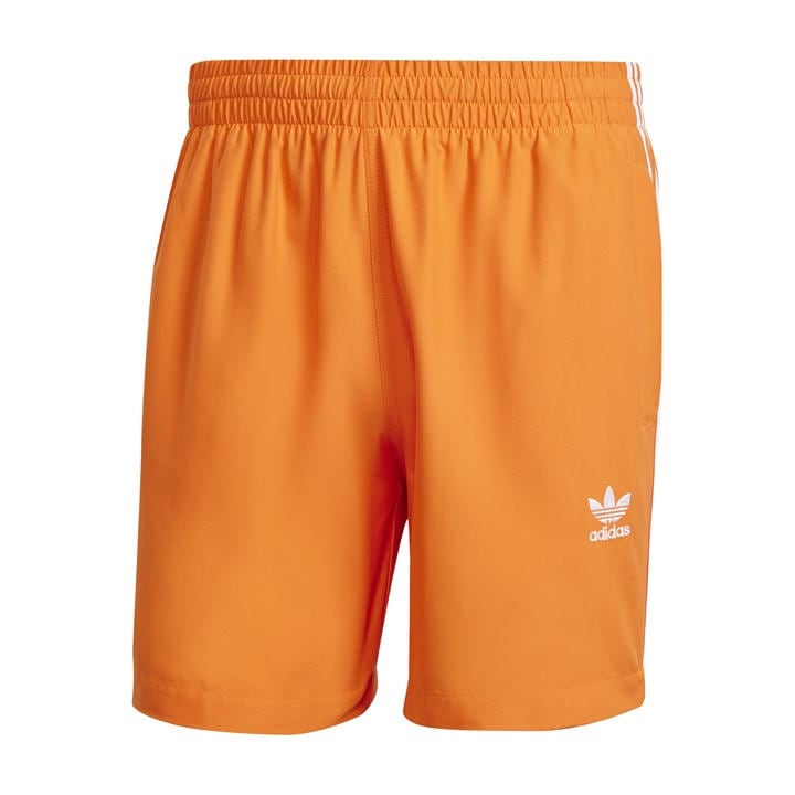 Adidas Men's Orange Swim Shorts in Size XS, Sports Direct