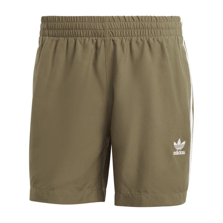 Adidas Men's Green Ori Swim Shorts in Size L, Sports Direct