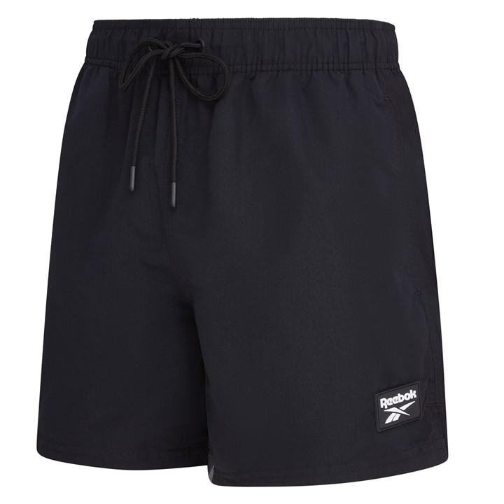 Reebok Men's Black Swim Short Ace in Size L, Sports Direct