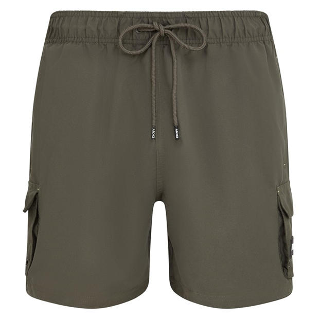 Olive - DKNY - Mens Swim Shorts Goza